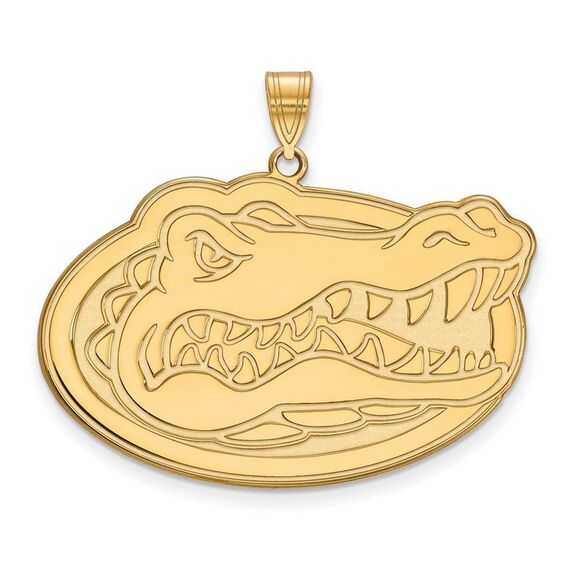 10k Yellow Gold U of Florida XL Pendant